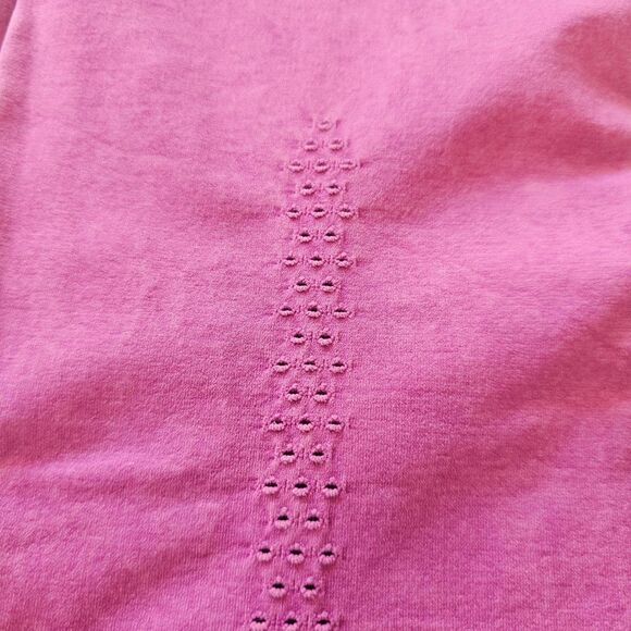 Free People High-Rise 7/8 Length Good Karma Leggings Berry Color Womens Size M/L - Picture 6 of 7